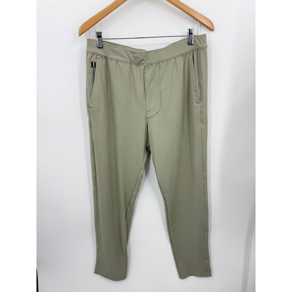 Fourlaps equip Pants Mens Medium beige Performance Activewear Tapered